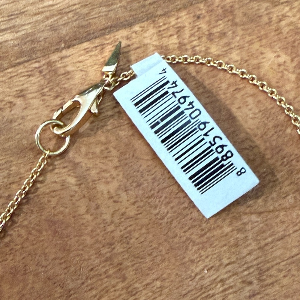 Alexis Bittar Black and Gold Crystal Futuristic Lucite Archive Necklace NWT - Picture 9 of 12